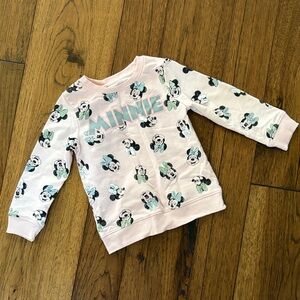 3 for $15 💙Disney Minnie Light Pink Sweatshirt
